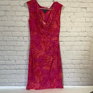 Lauren By Ralph Lauren Jersey Cowl Neck Dress